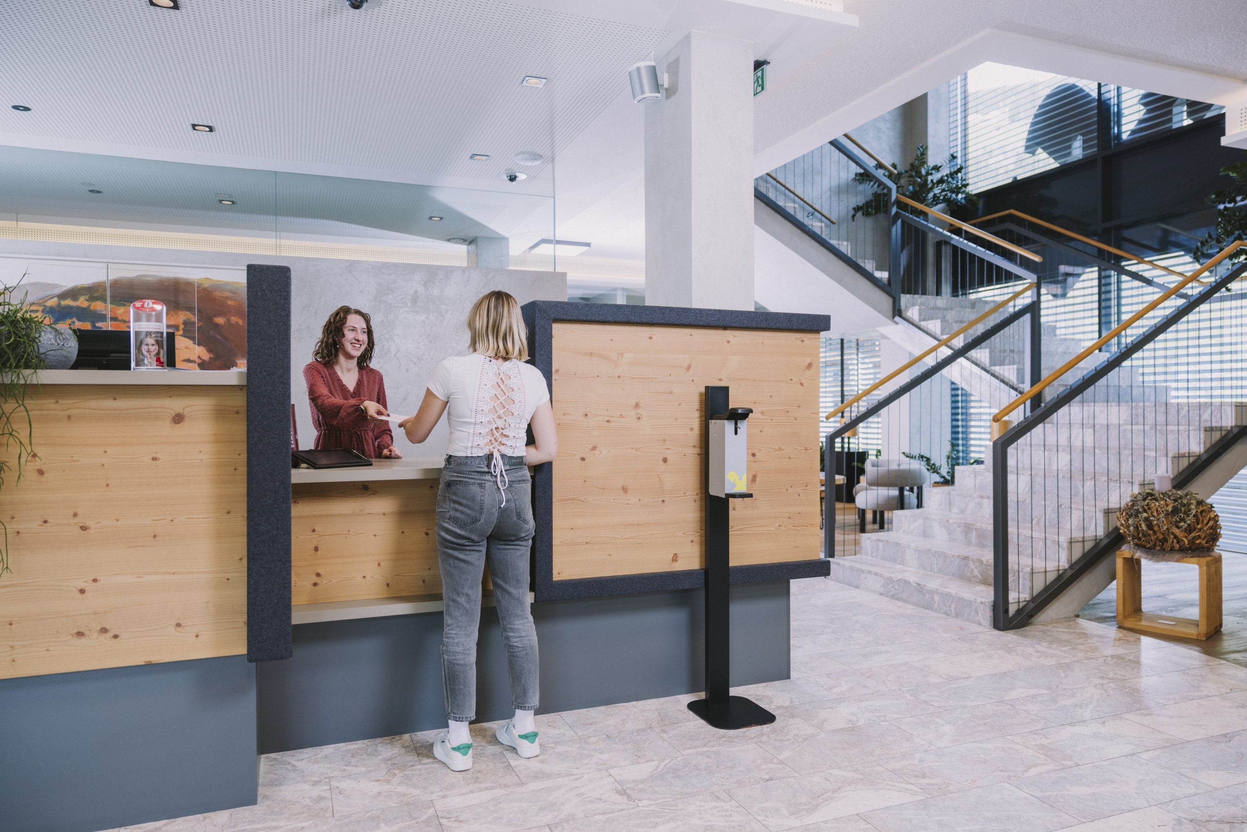 Ein herzlicher empfang bei der Raika Hippach