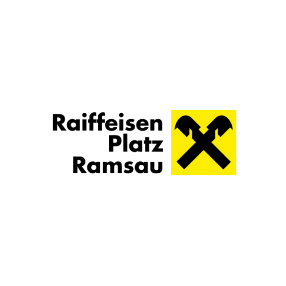 Raiffeisenplatz Ramsau Logo